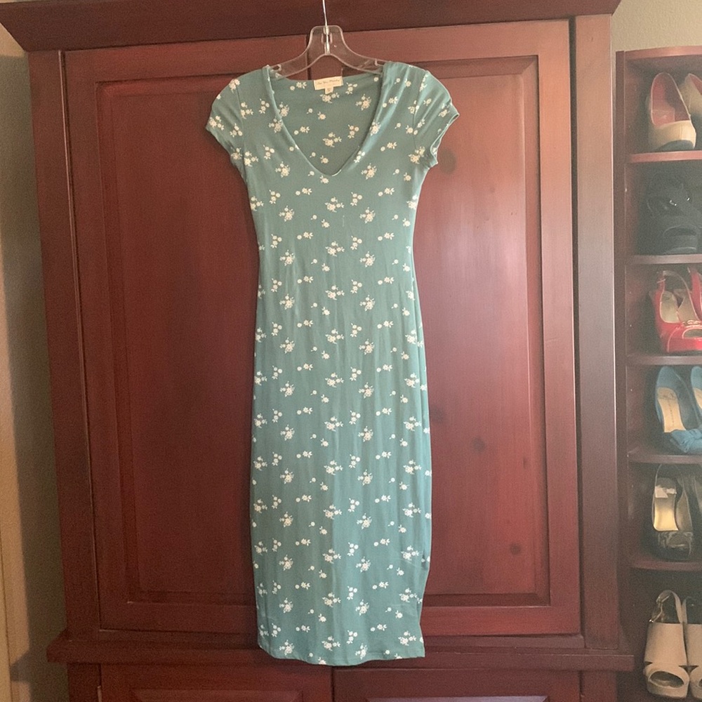See you Monday brand body con dress